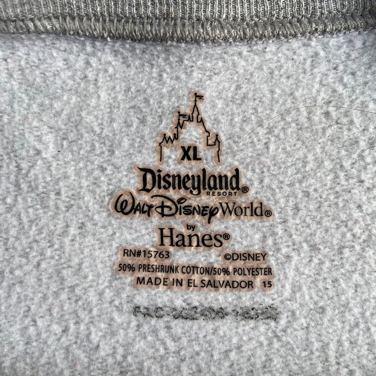 Disneyland Walt Disney World by Hanes ヘインズ ディズニー MICKEY 