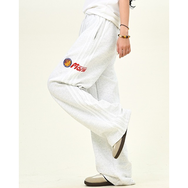 side double line logo pants　サイドダブルラインロゴパンツ　J1215