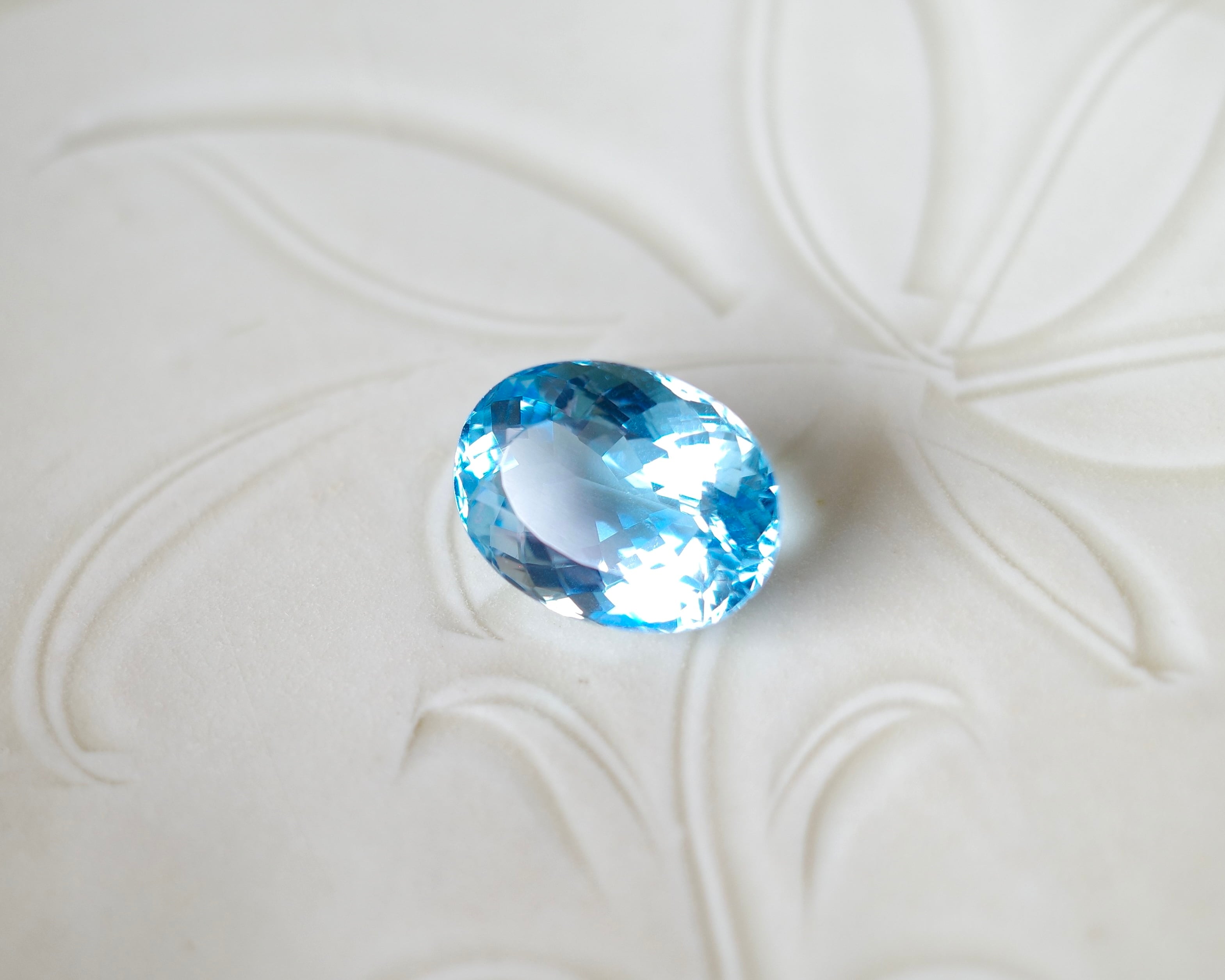 ブラジル•サンタマリア鉱山産 非加熱アクアマリン/Unheated Aquamarine