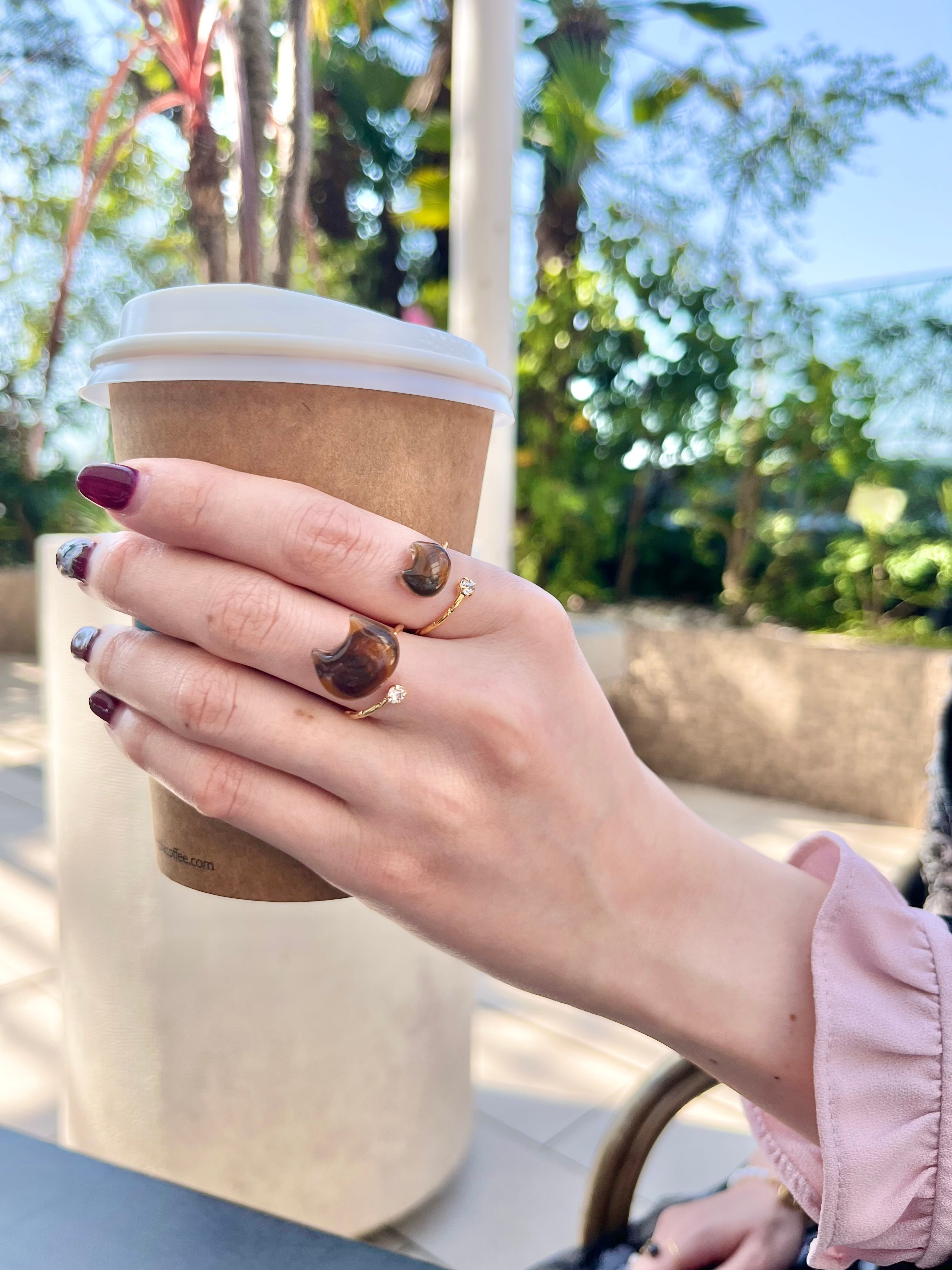 にゃんべっこうリング