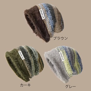 帽子 ミックスニット もこもこ レディース 秋冬 韓国 ニット帽 おしゃれ 大人 かわいい きれいめ 防寒 保温 暖かい 大人可愛い 大人女子
