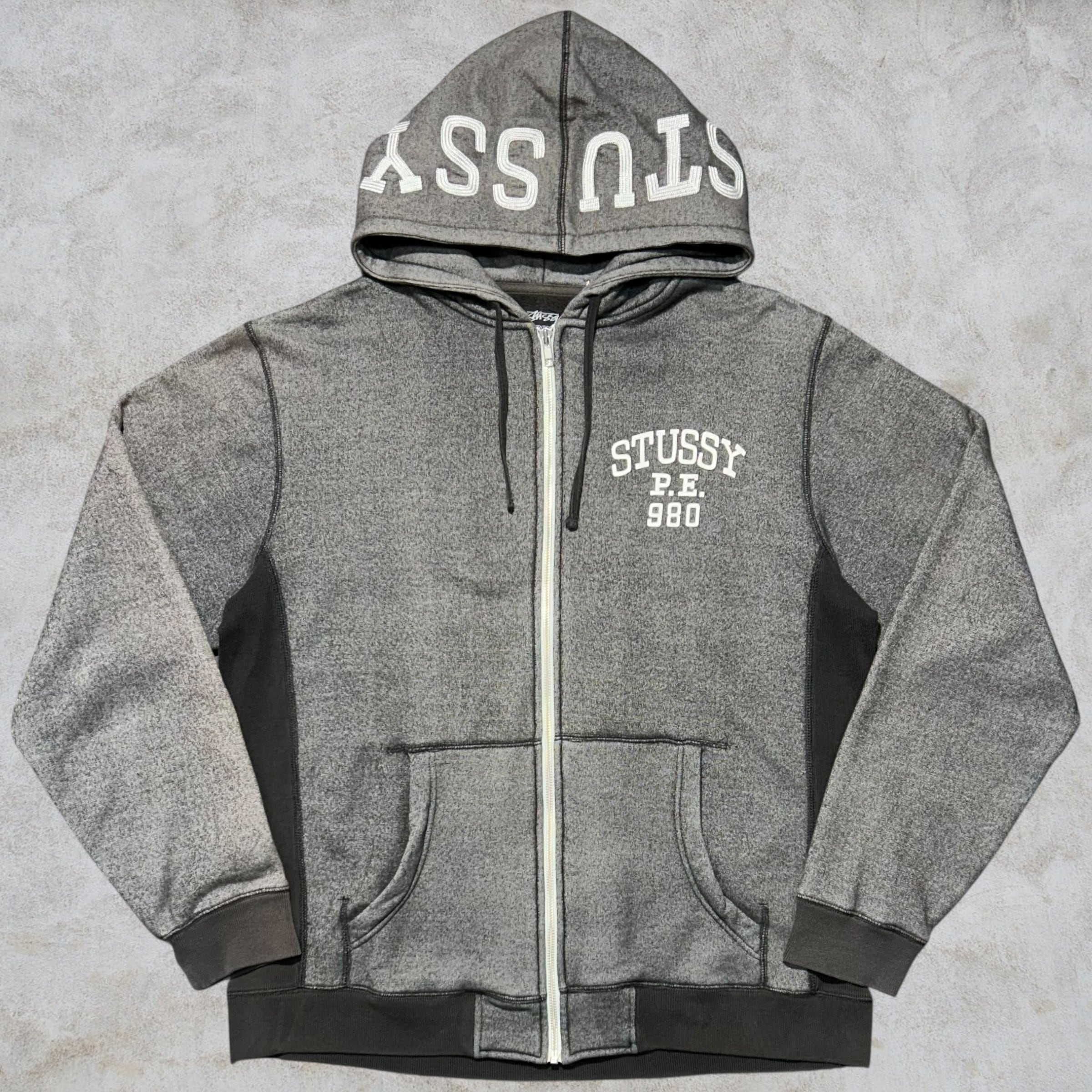 H*N様 【00's】レアold stussy Design Full Zip 00's old stussy Design Zip Hoodie 【Roots店】 | curb