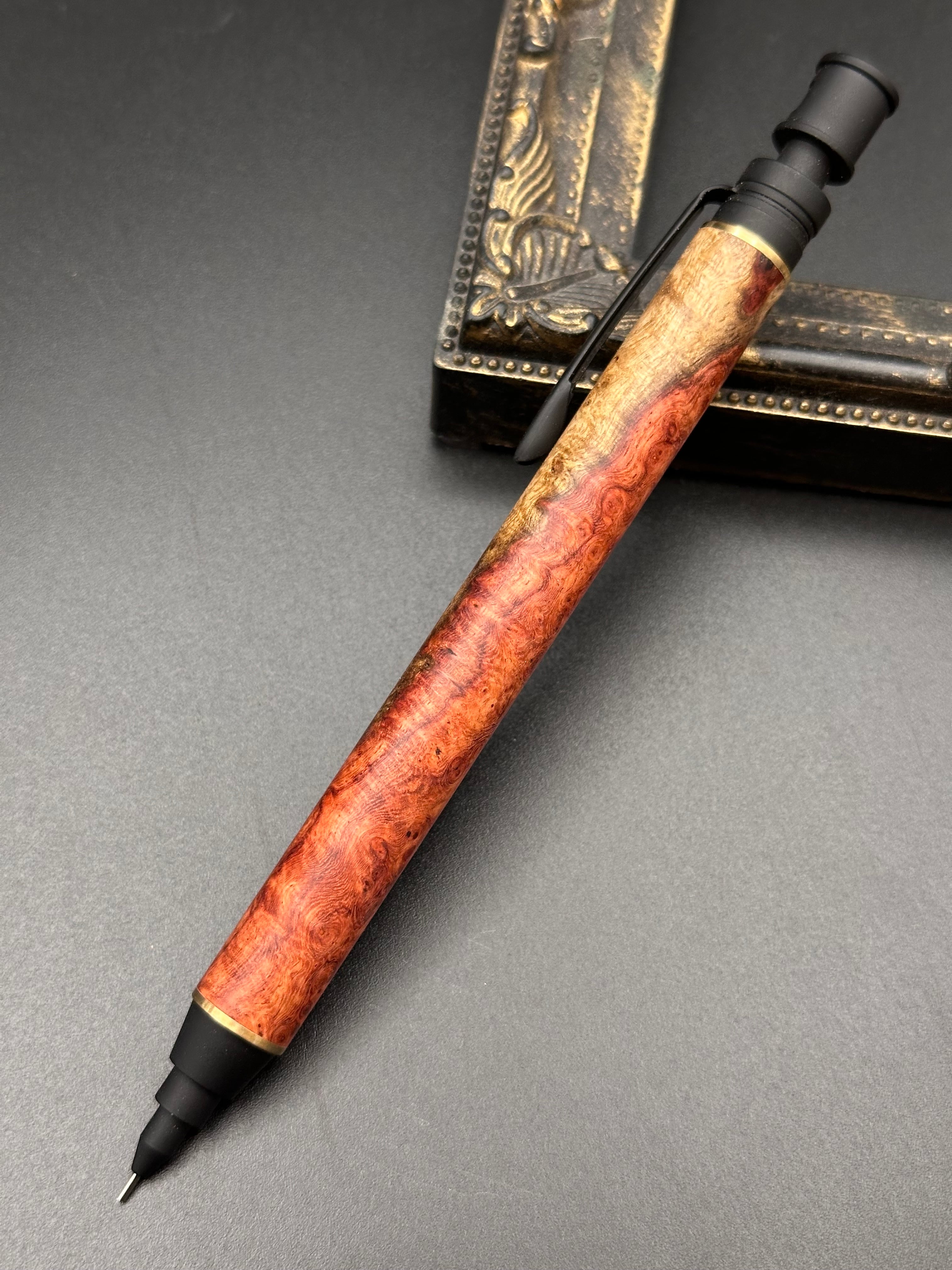 花梨(瘤)紅白杢/製図用シャープペンMDS1 | Flamberg