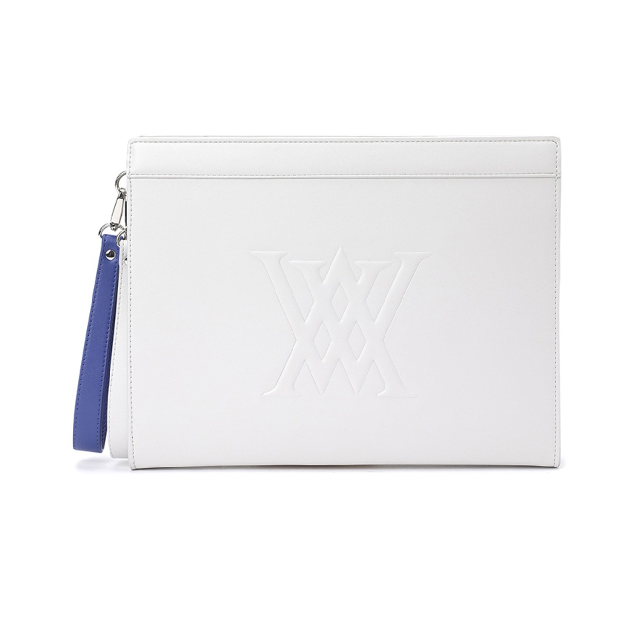 ANEW EMBOSSED CLUTCH [サイズ: F (AGDUUCL01WHF)] [カラー: WHITE]