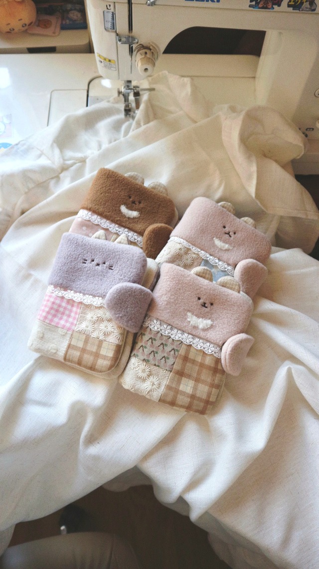 【たぶんいずれいつか販売】つみきのわぐまのシール手帳