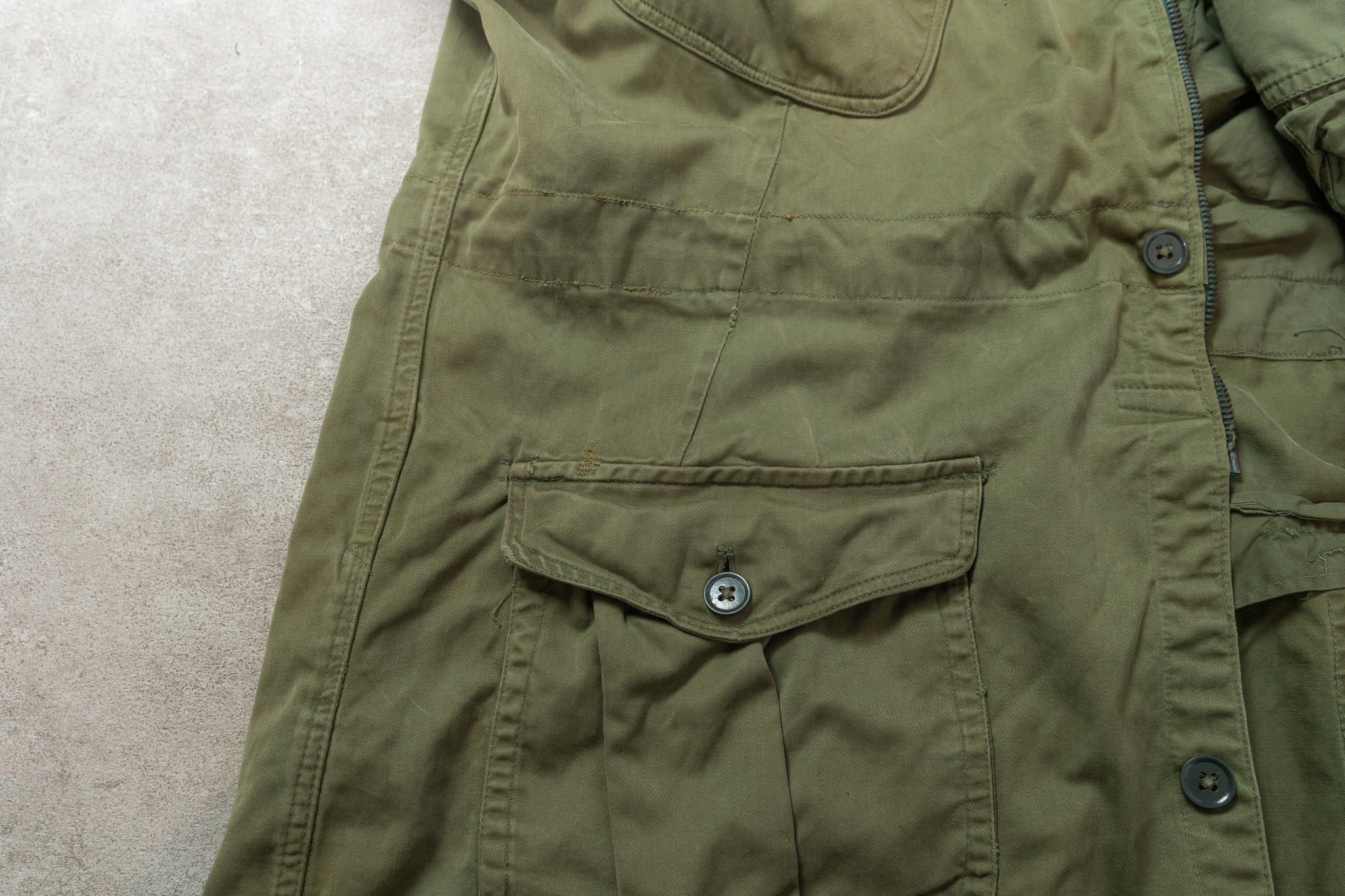 S-L】British Army P1960 Combat Smock 実物 イギリス軍 コンバット