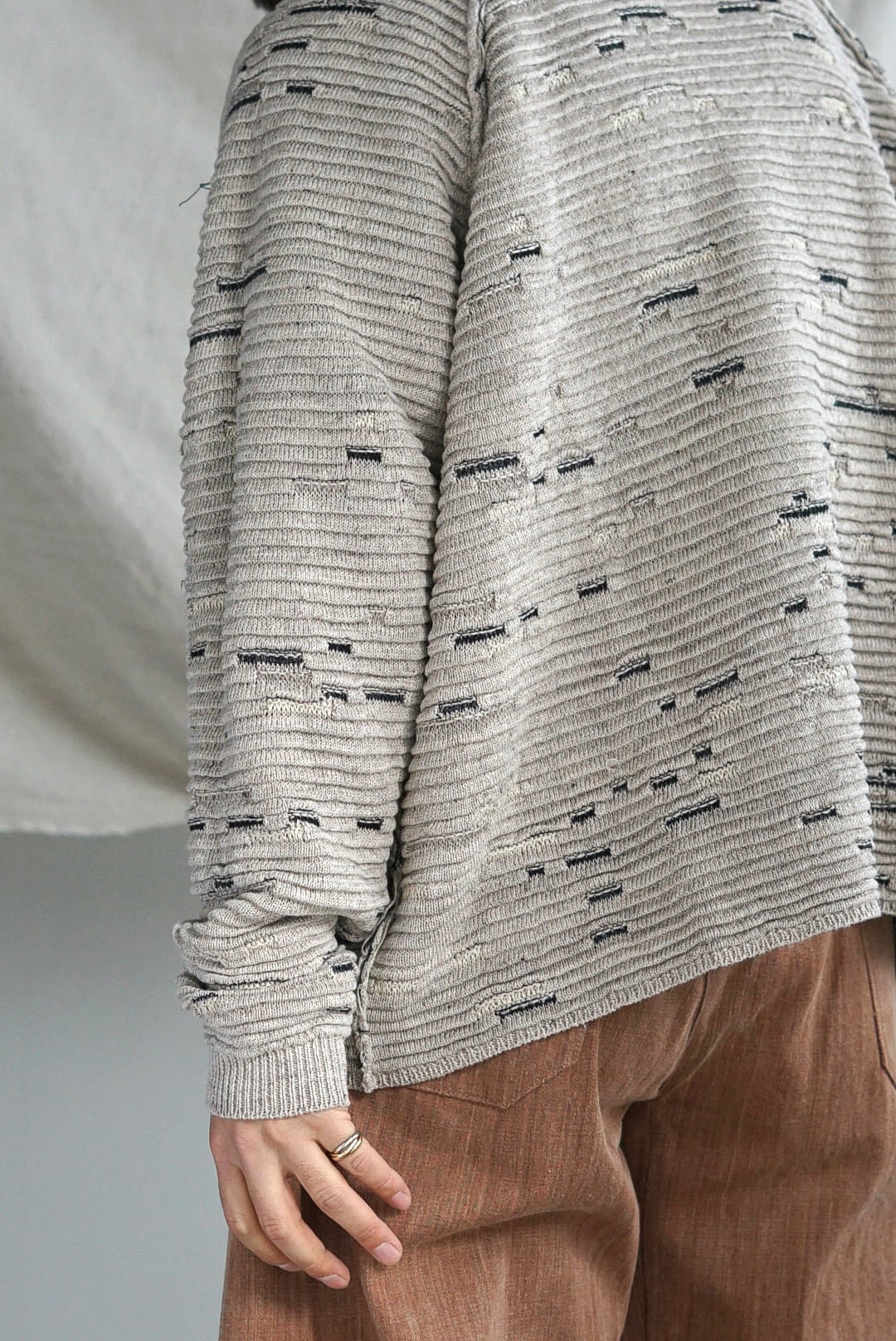 JAN JAN VAN ESSCHE - KNIT#64 / BEIGE (60%off) | Brownie