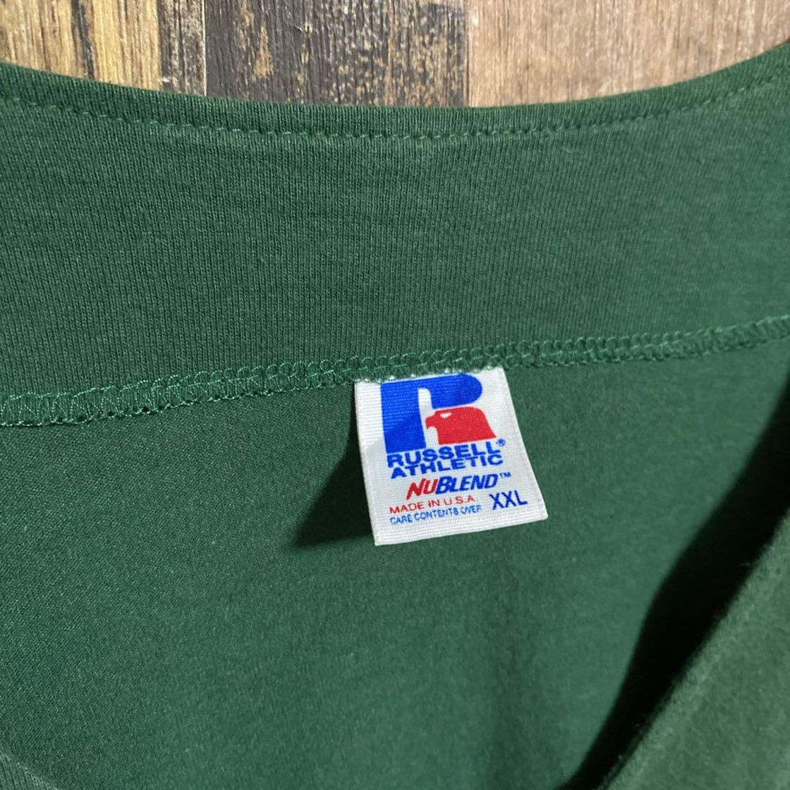 ラッセルアスレティック USA製 ベースボール シャツ Tシャツ XXL 古着 