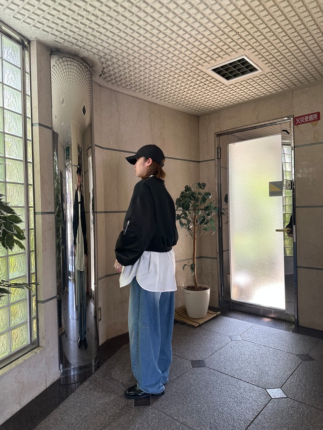 【attrayant】MA-1袖ボレロ