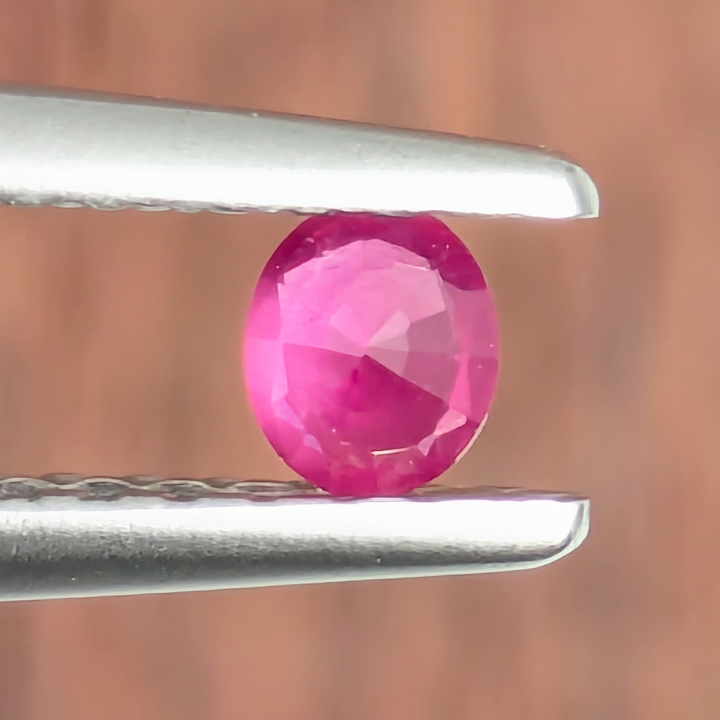 非加熱ルビー ルース ミャンマー・モゴック産【0.118ct】PRO208735