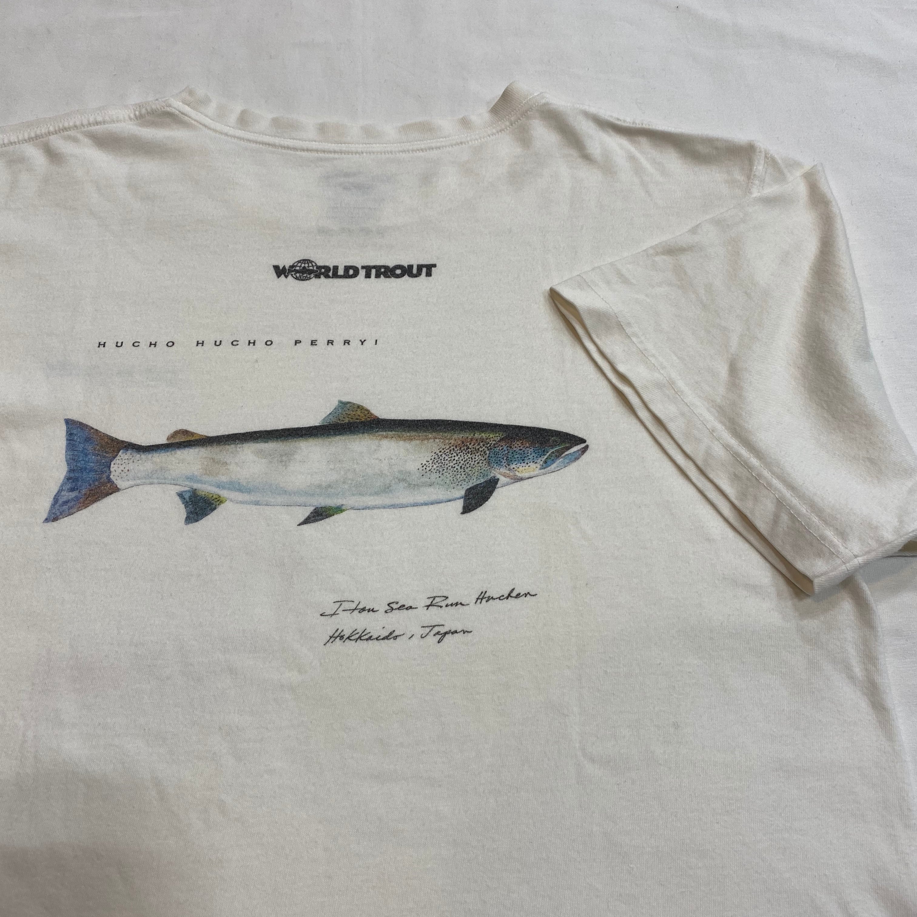 patagonia organic cotton tee ☆トラウト