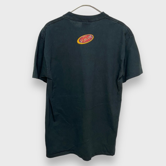 90s Disney タワーオブテラー プリントt ディズニー 黒 M相当