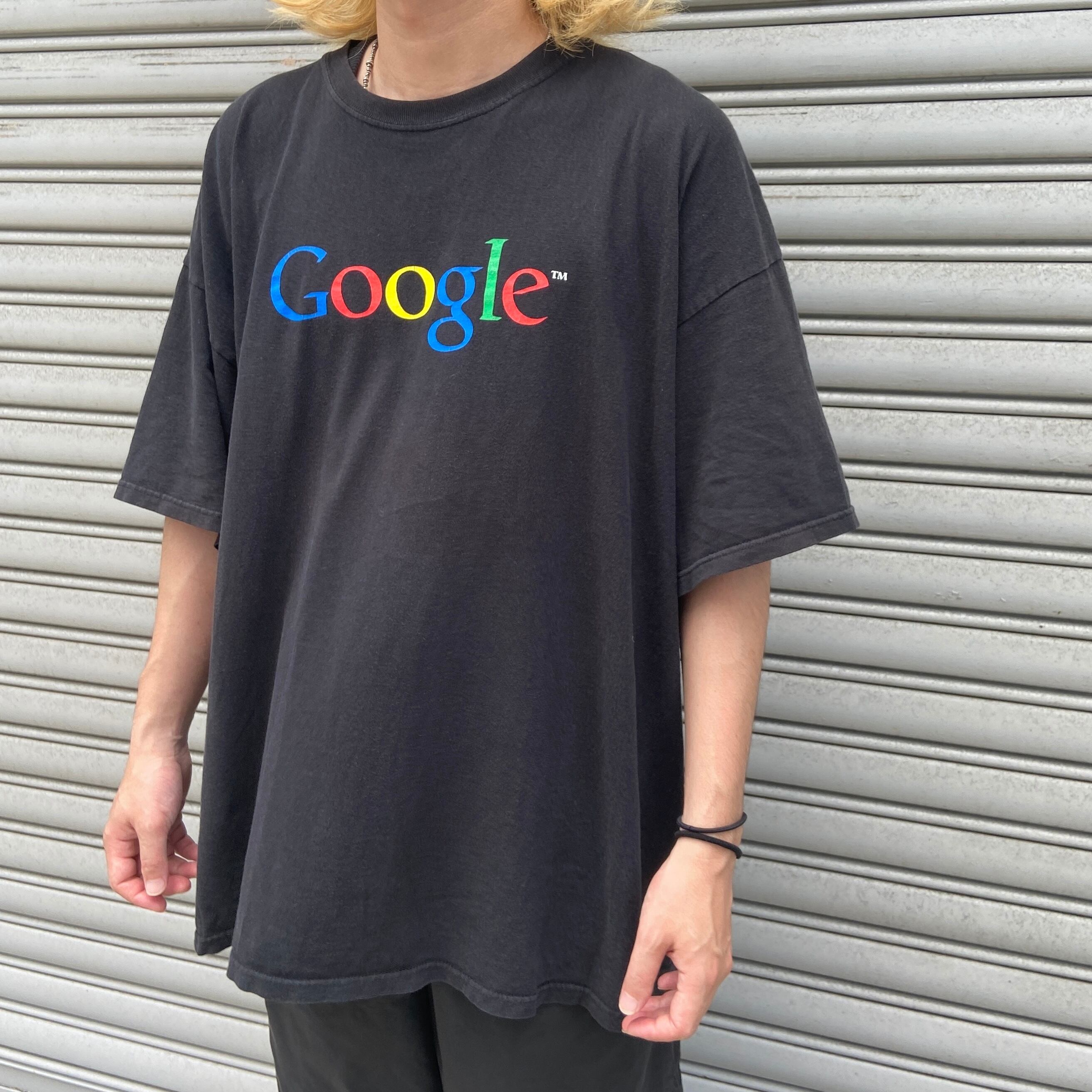 Google 企業ロゴ Tシャツ M OURAYボディ グーグル プリント