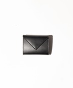 ADAM PATEK 【OHSU】 patent leather mini wallet (BLK) AMPK-K001  (DEPROID sponsored brands)