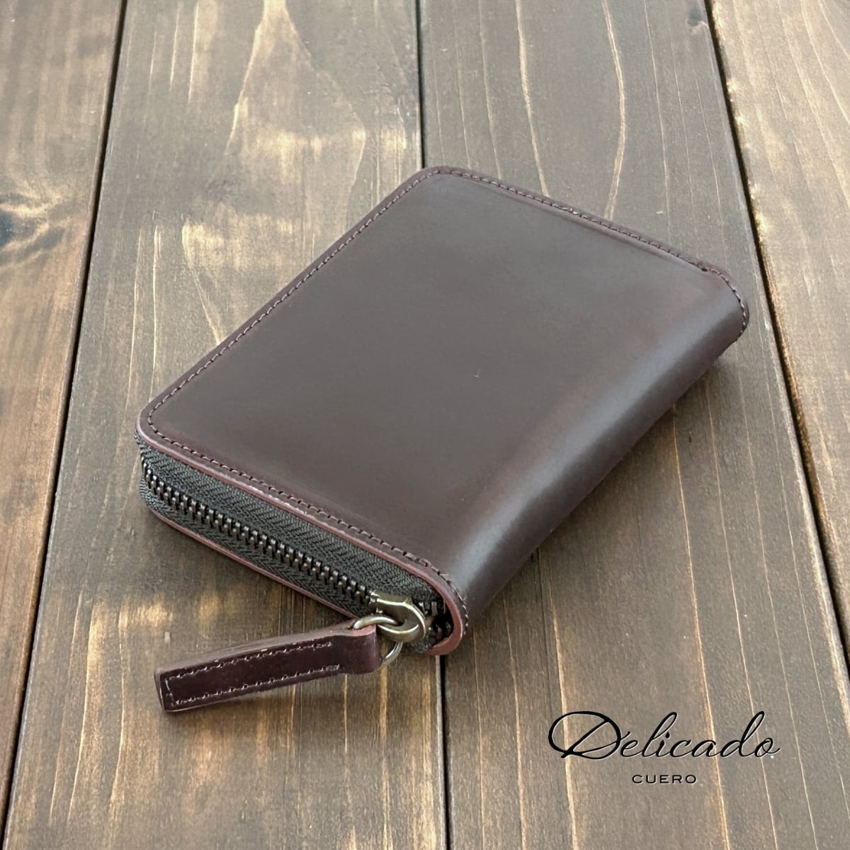 美品！ HORWEEN ホーウィン　シェルコードバン マネークリップ HORWEEN シェルコードバン マネークリップ ブラック | CUERO DELICADO