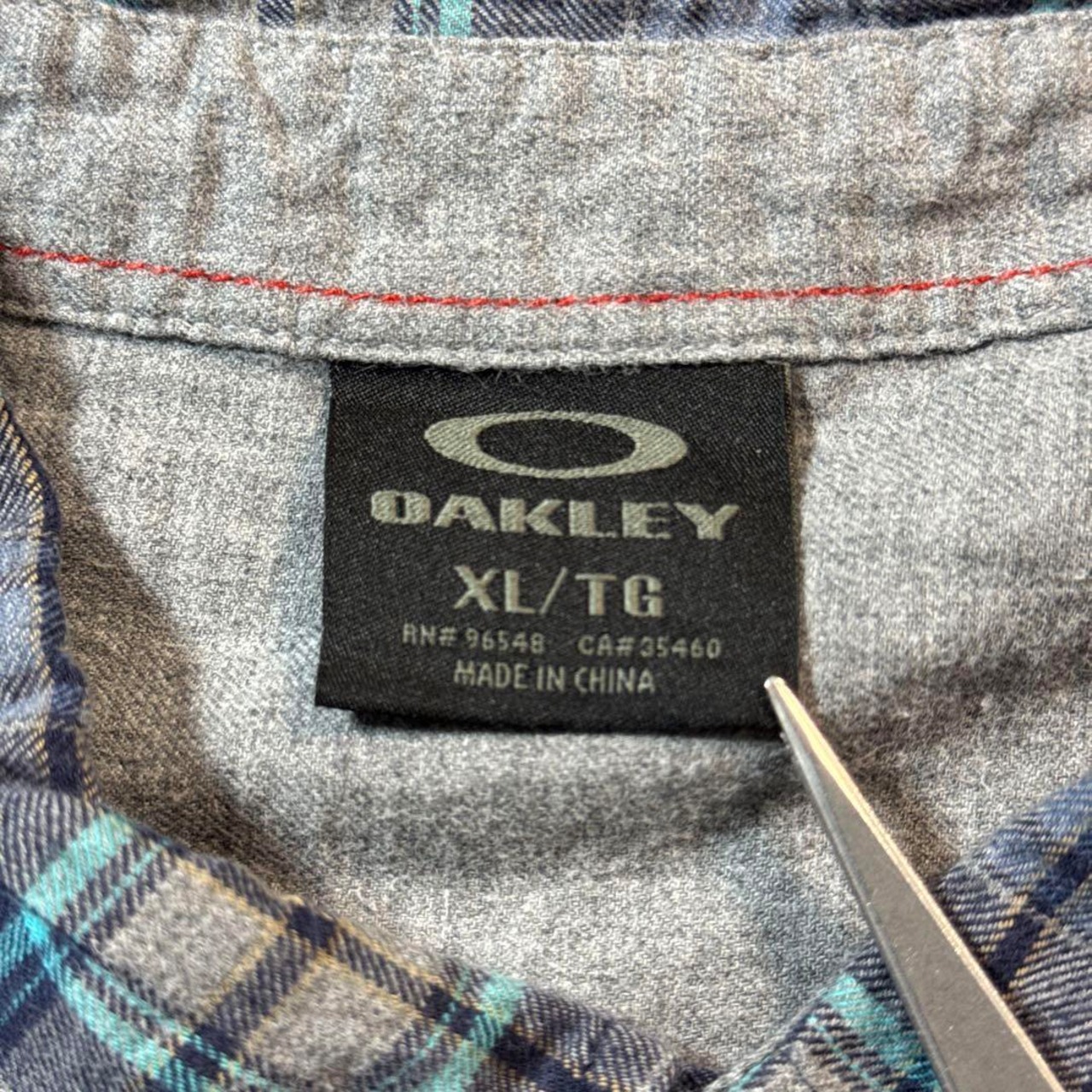 OAKLEY plaid shirt L/S XL 古着 - 16