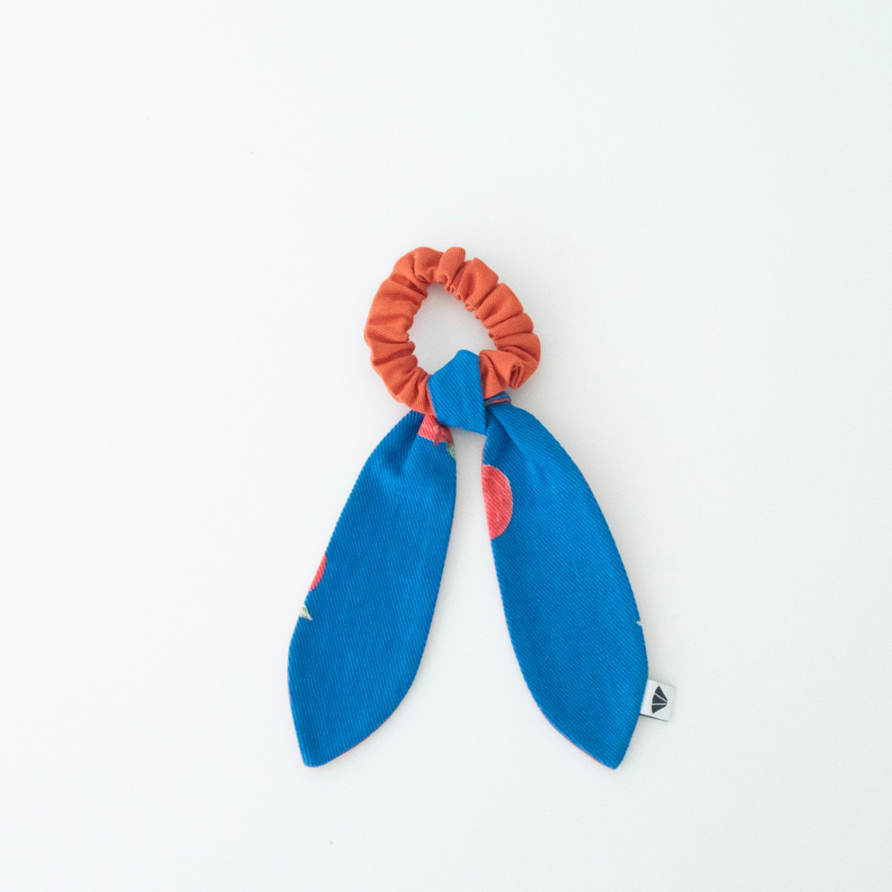 【アウトレット/柄の出方】リボンシュシュ【リンゴ】【 1点限定】