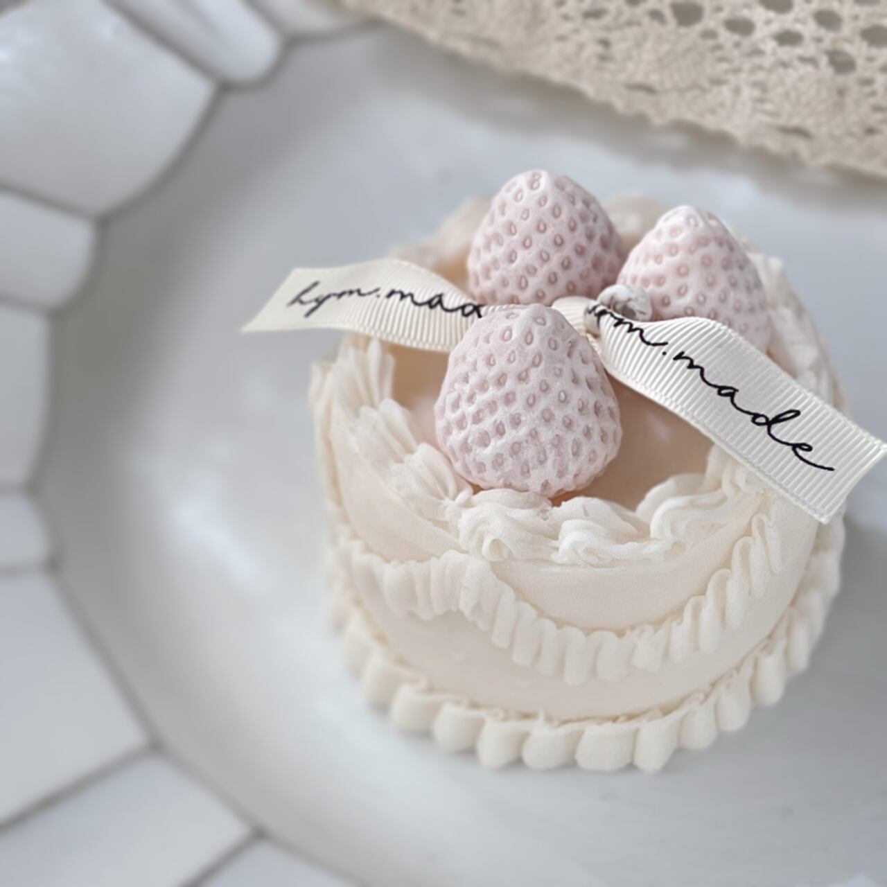 ♥ケーキキャンドル♥韓国インテリア 結婚式のウェルカムスペース装飾