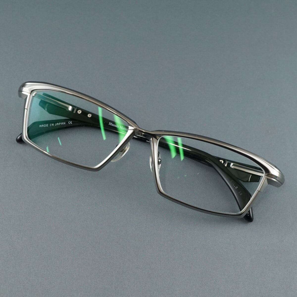 眼鏡 Masaki Matsushima マサキマツシマ USED美品 MF-1258 メンズ