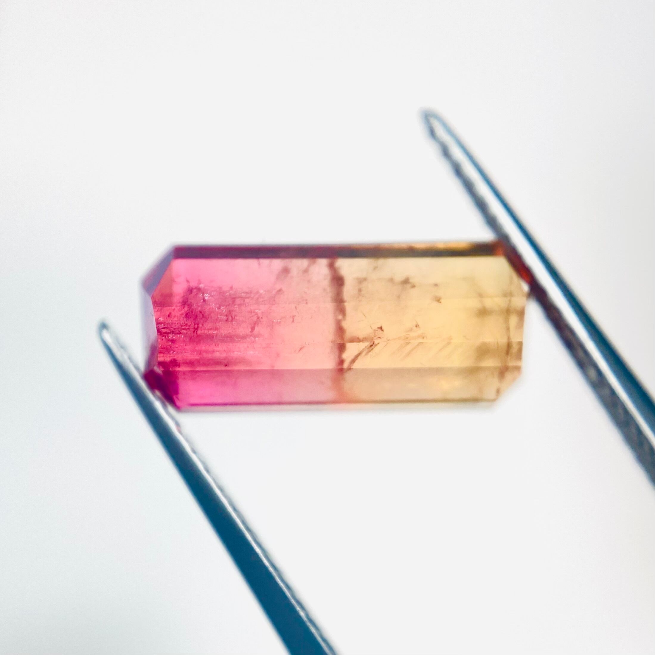 ハッピーオーラ全開なバイカラートルマリン