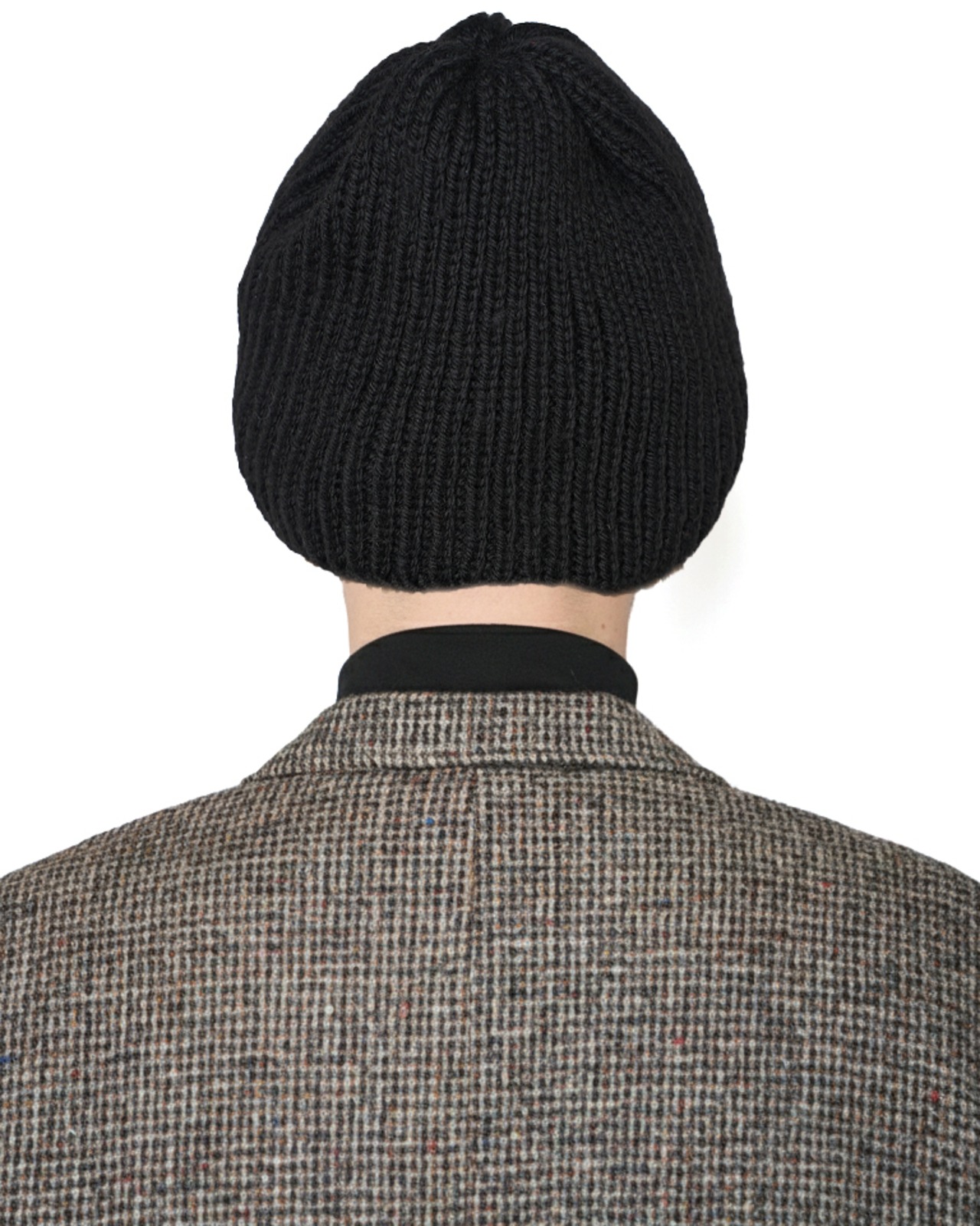 refomed "GRANNY KNIT CAP〔BLACK〕"