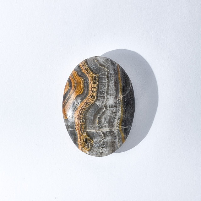 バンブルビージャスパー 1152｜パームストーン ｜Bumblebee Jasper Palm Stone