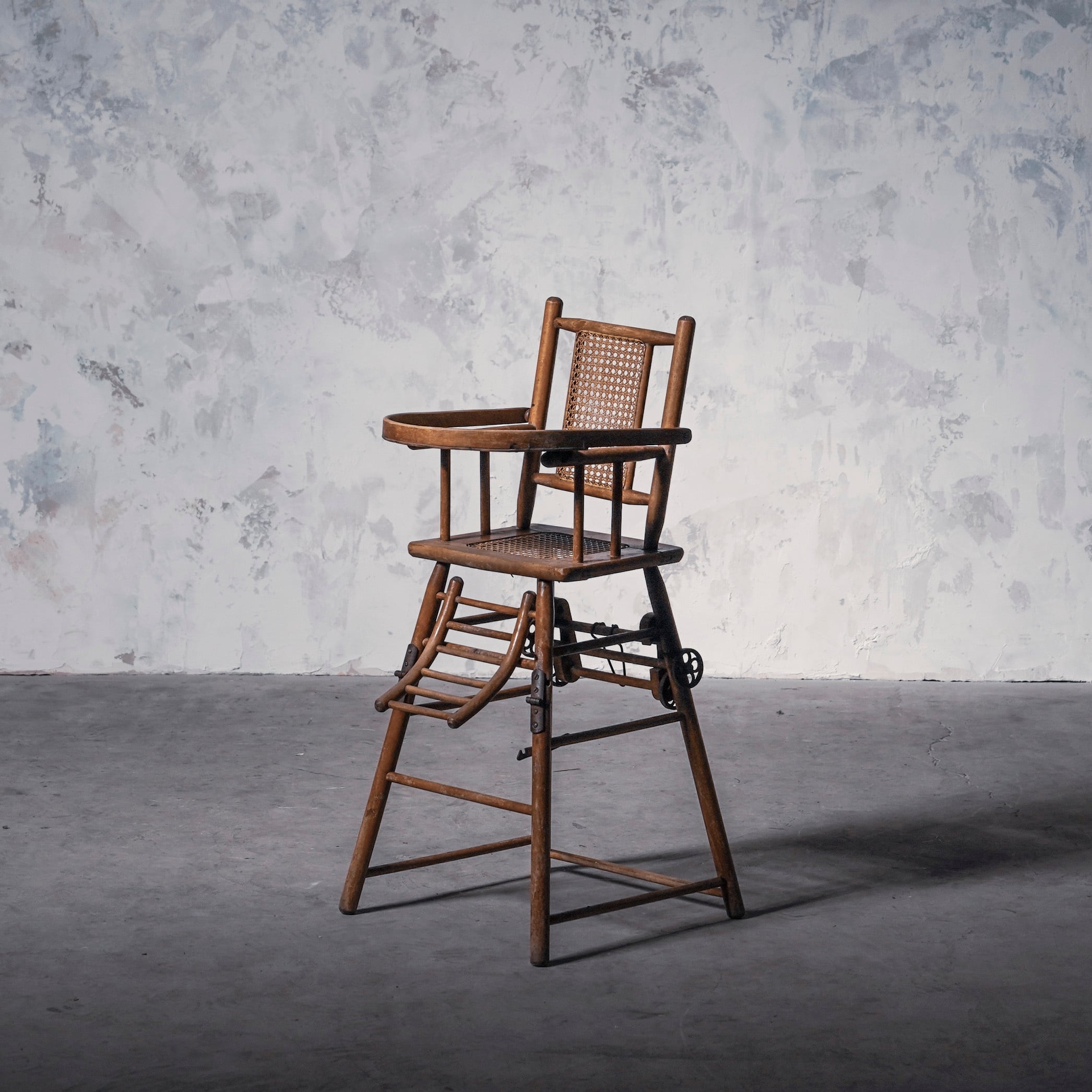 チェア/ベビーチェア/ベビー用品/アンティークベビーチェアー/折り畳み式チェアー/キッズチェアー