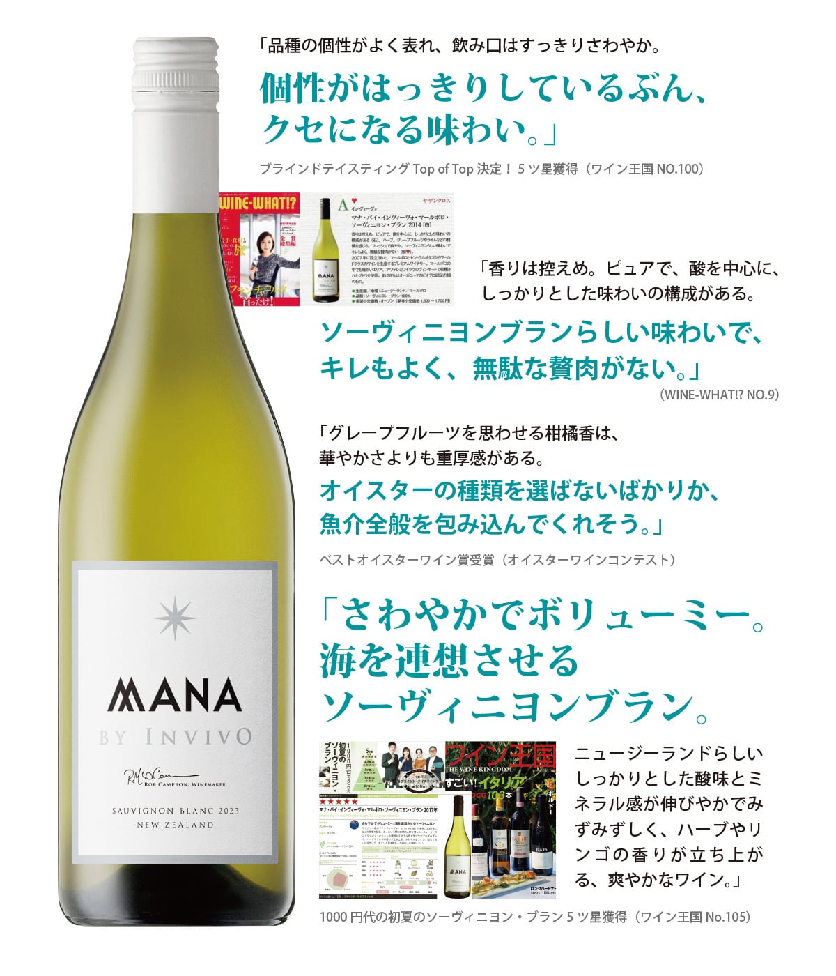 10%OFF】マナソーヴィニヨンブラン6本セット | Southern Cross Wine