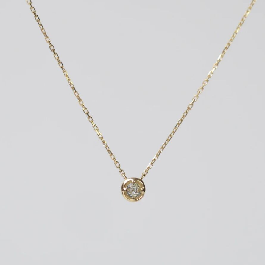 sowi ギフト人気No.1商品 オーロラ・オパール・ネックレス(S)【K10YG