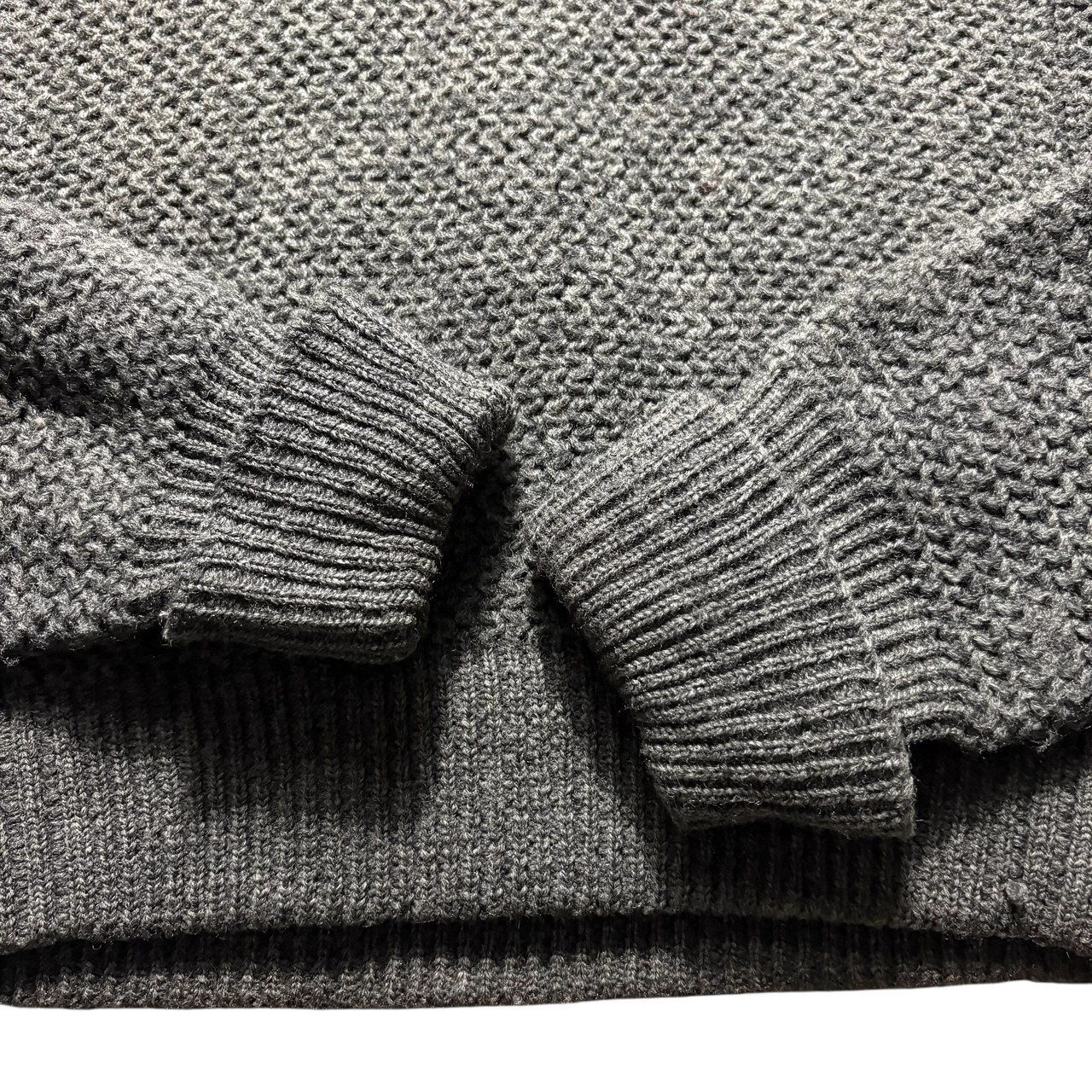 vintage 1960’s BRENT bicolor wool shawl sweater