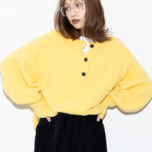 【 MARGAUX VINTAGE 】ヘンリーニットプルオーバー