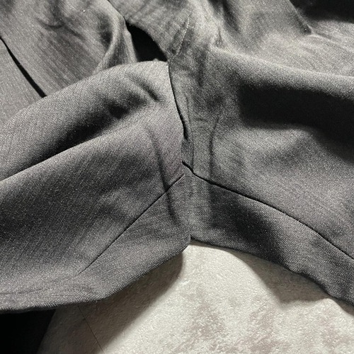 00s COLLEZIONI ARMANI black slacks 詳細写真9