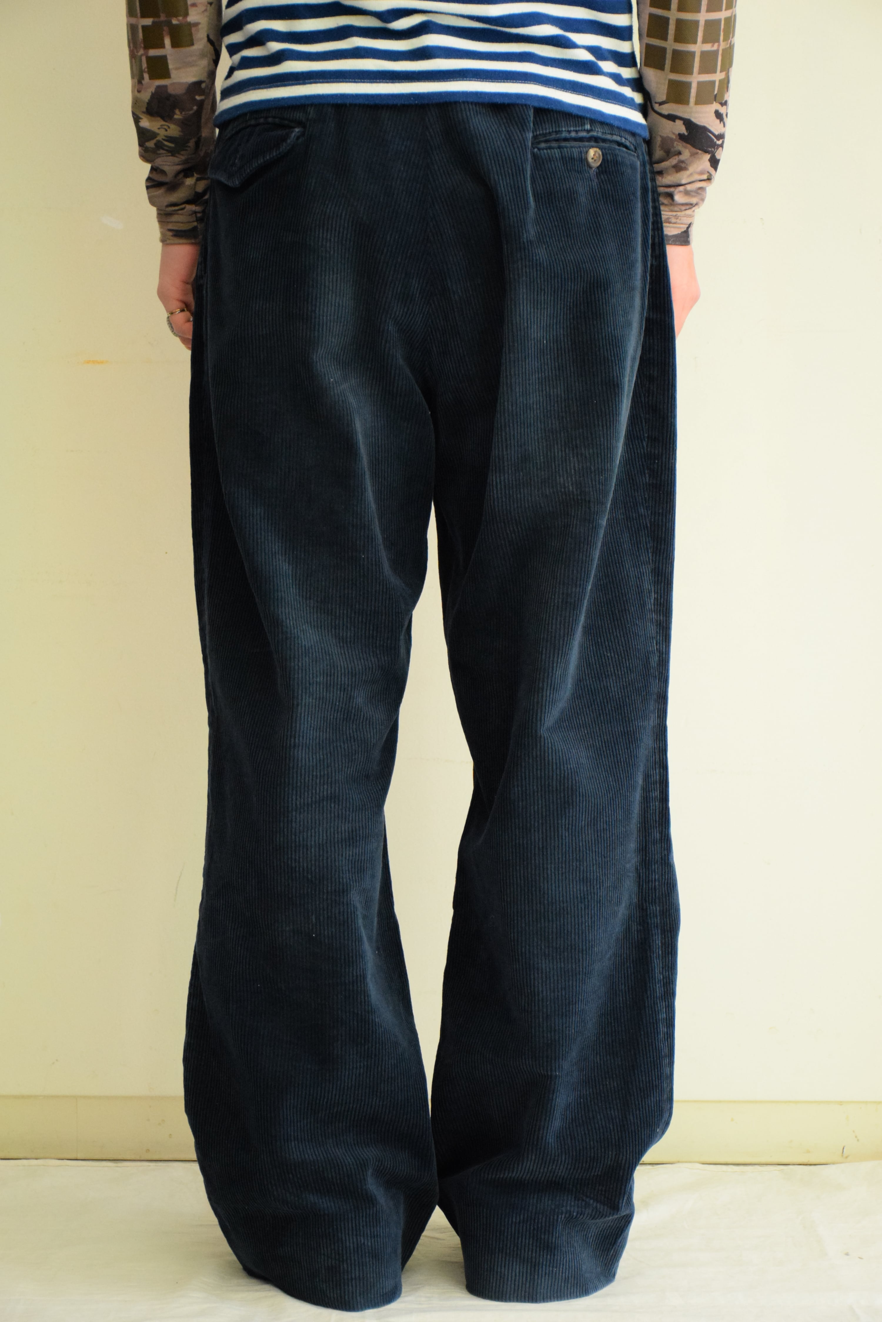 90's Ralph Lauren コーデュロイパンツ メンズ W32 L30 ネイビー