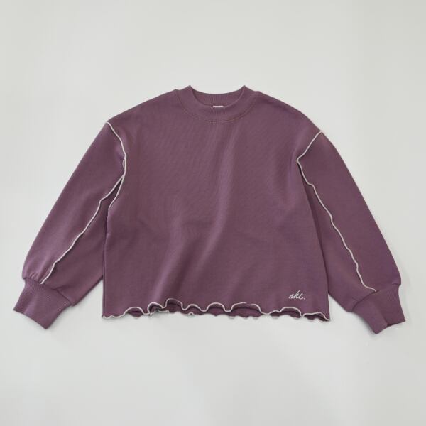 NHT (エヌ エイチ ティー) / メロートレーナー / ラベンダー / 110cm-150cm