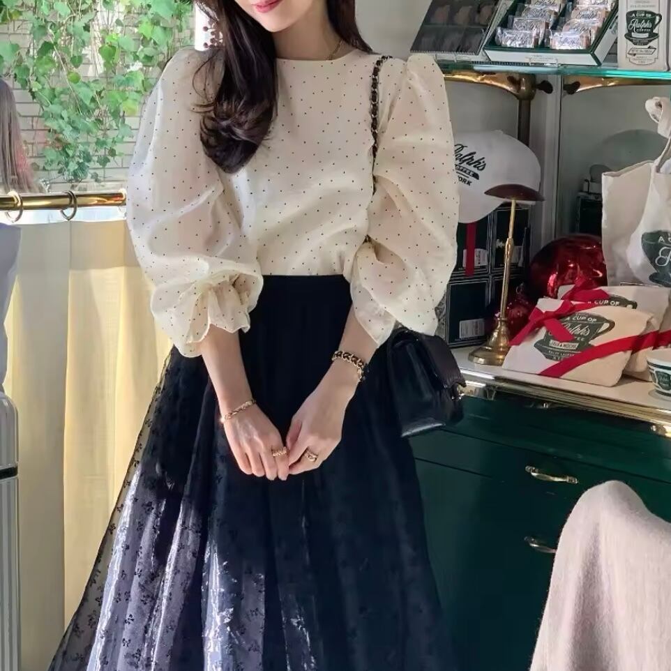 2wayリボンブラウス