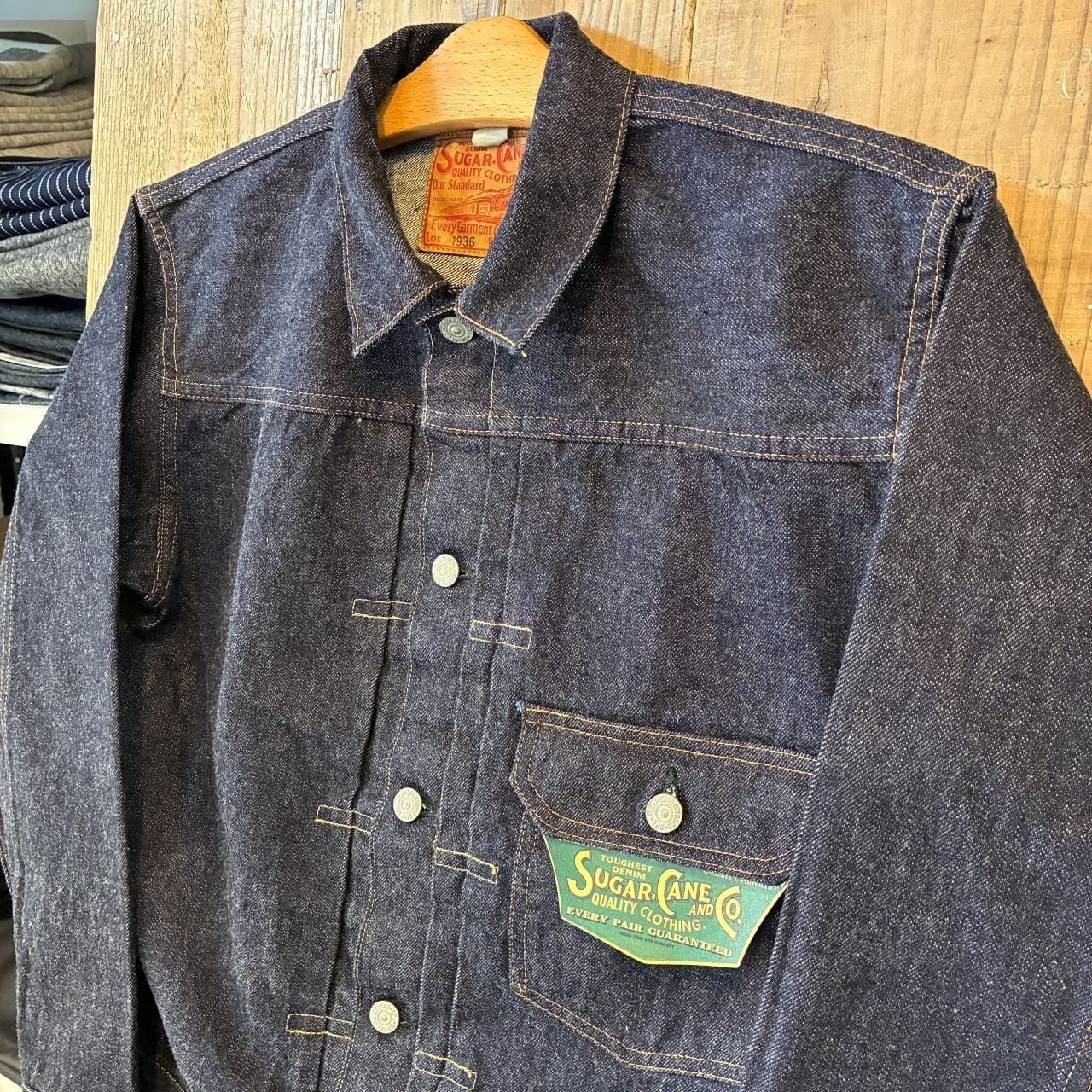 Lee リー ロングL チンストラップ デニムカバーオール 濃紺 40インチ