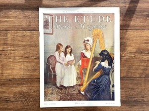 【DM008】THE ETUDE Music Magazine JULY 1928/ display book