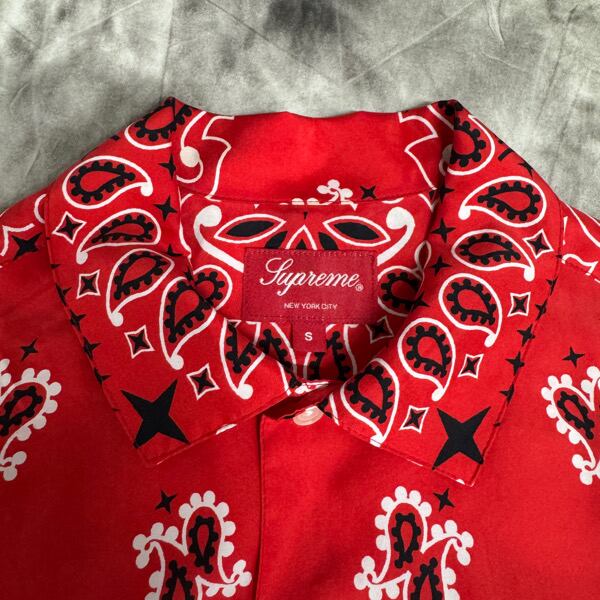 Supreme/シュプリーム【21SS】BANDANA SILK/バンダナ シルク 半袖