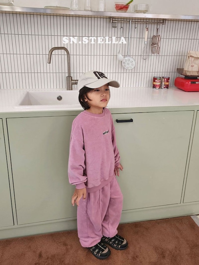 【取寄】sn.stella|pintuck jogger pants|ピンタックジョガーパンツ|S-JL|kids&jr|26 autumn