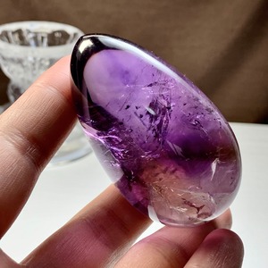 2.超透明!!ロマネサイトinアメジスト・たまご