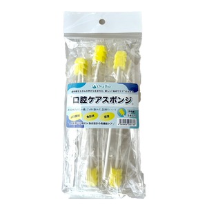 OraBio　口腔ケアスポンジ【5本入】お口のぬめり取りに