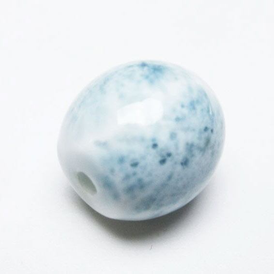 ラリマー パーツ ビーズ 穴あき アクセサリーパーツ ハンドメイド 一点物 メール便可 [M便 1/10] 112-11338