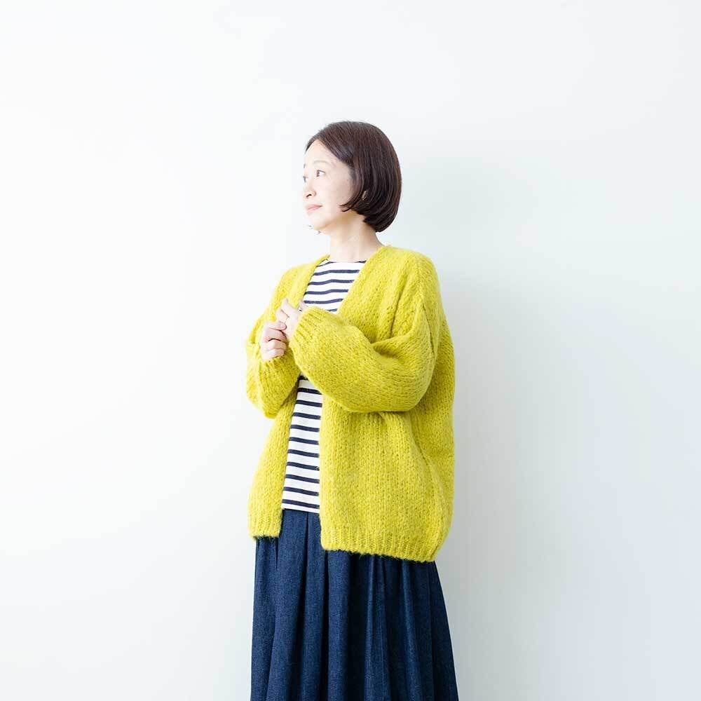 Tricot Jean Marc モヘアカーデ