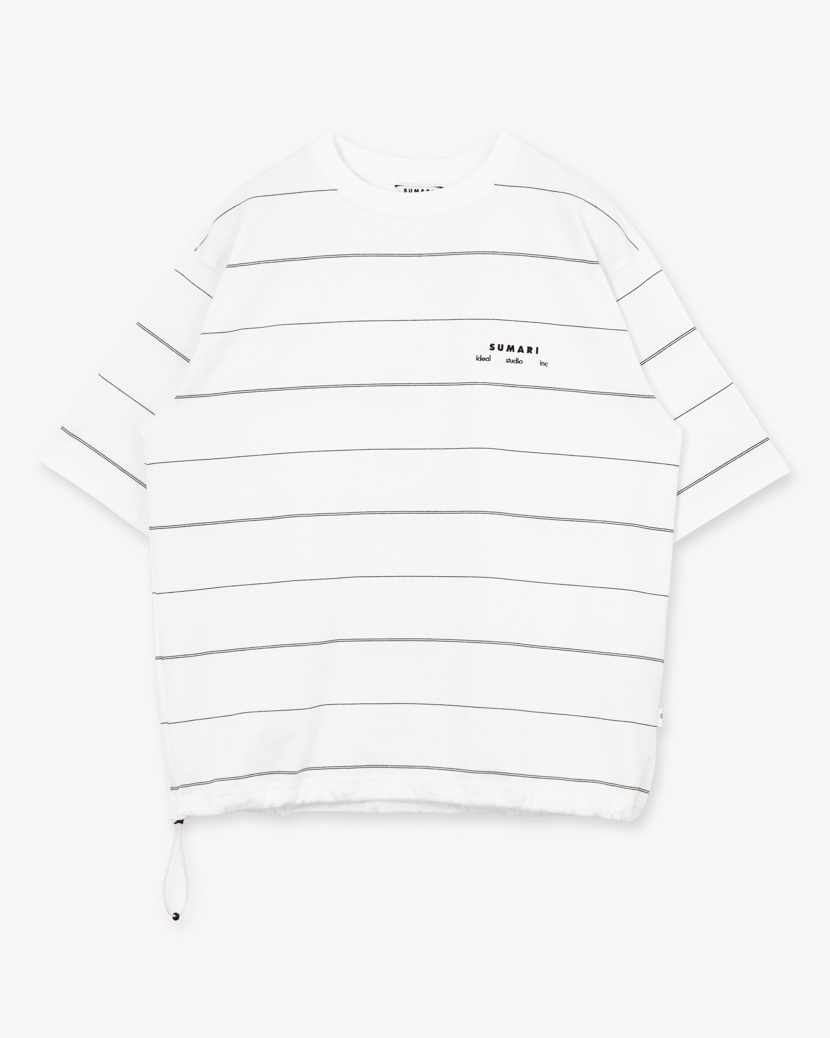 HEMCODE THIN BORDER LONG-SLEEVE T (WHITE) | SUMARI