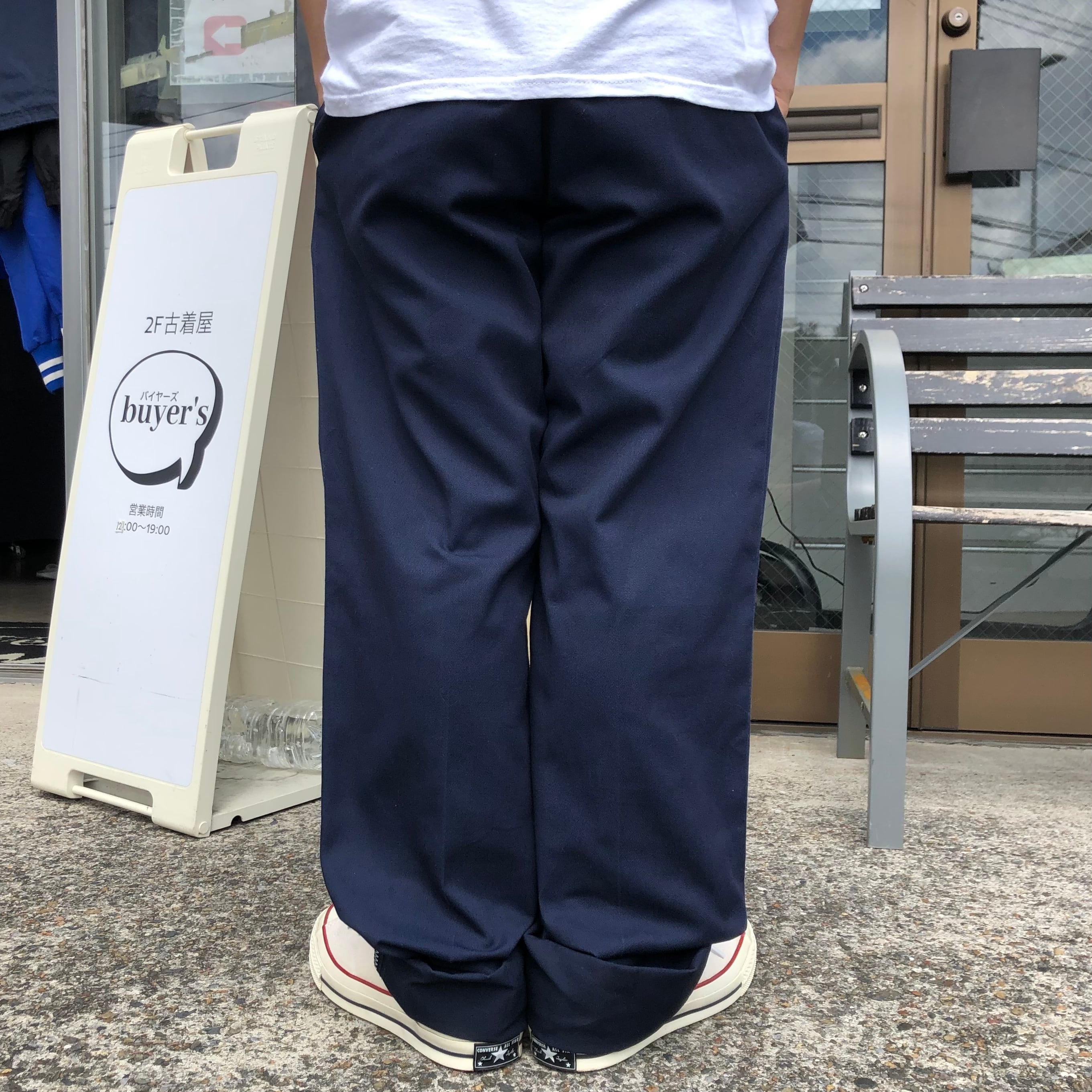 D1547 dickies ワークパンツ ストレート  チノパン