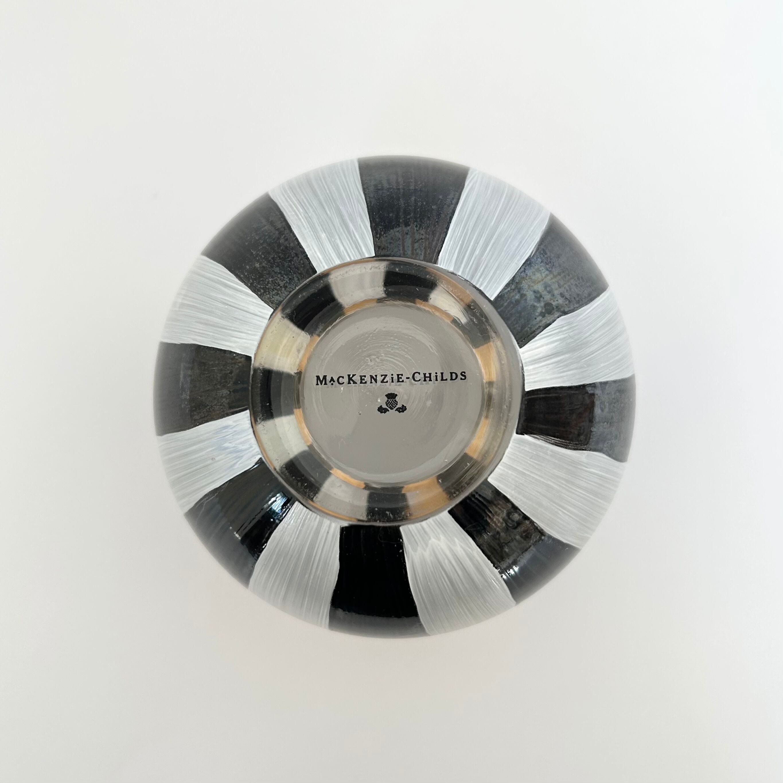 ヴィンテージ  MACKENZiE-CHilds ガラス花瓶