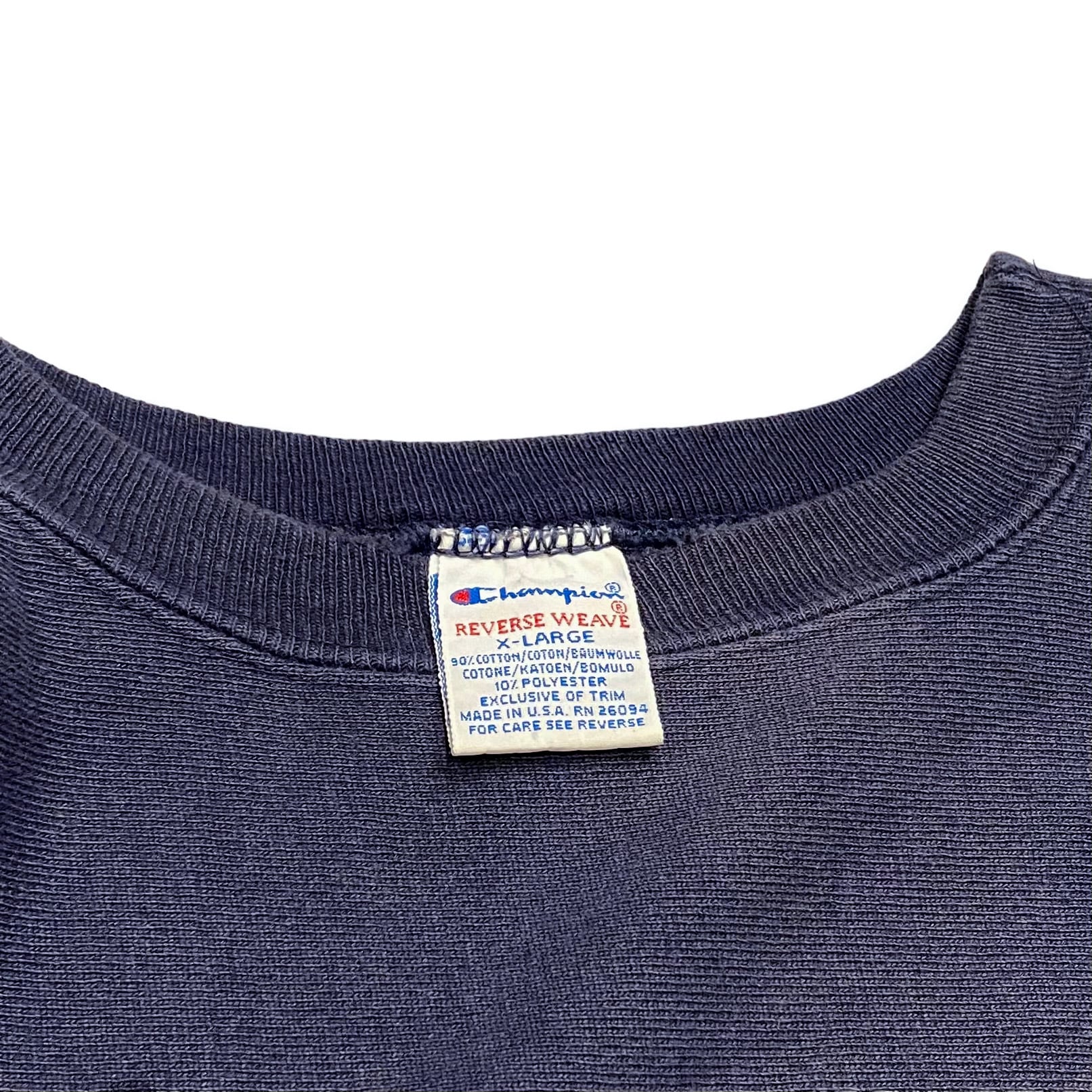 champion リバースウィーブ　made in USA刺繍タグ　サイズXL