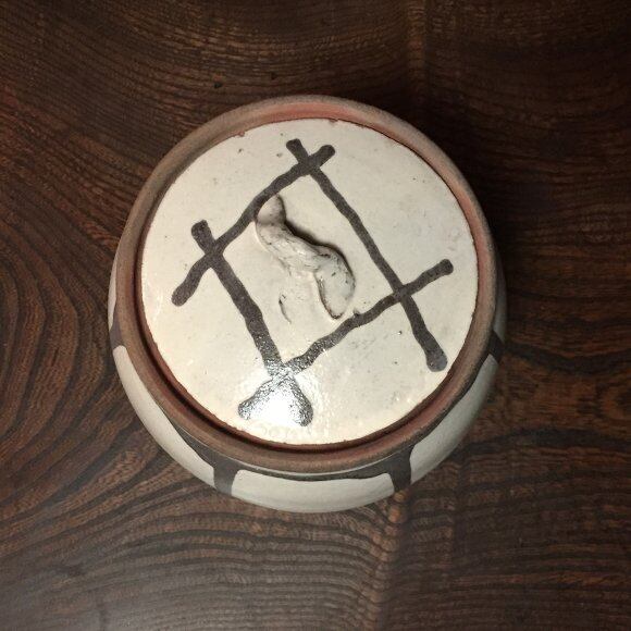 白丹波流釉壺 | magariozakka