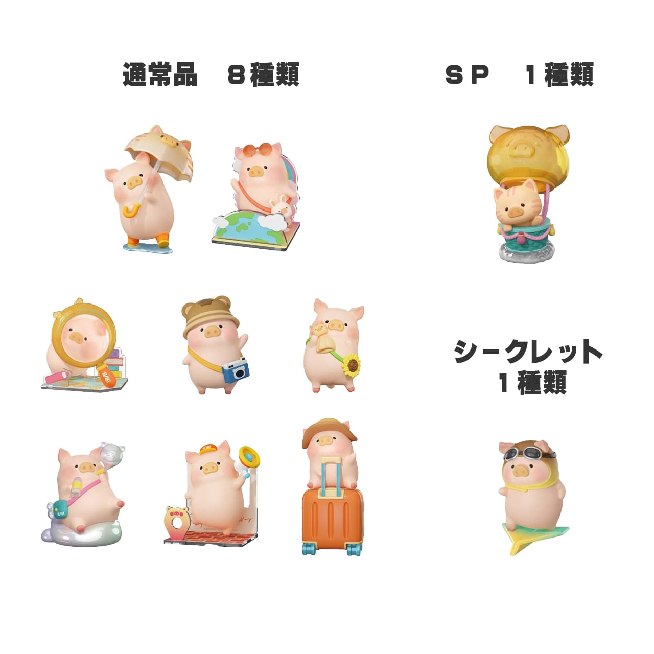 ルル ザ ピギー トラベル シリーズ ブラインド ボックス | SUN PORT