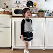 韓国子供服 / 26Autumn / 〖取寄〗second moment / シュガードットホルターネック / キッズ服 / 女子服 *XS~JL*